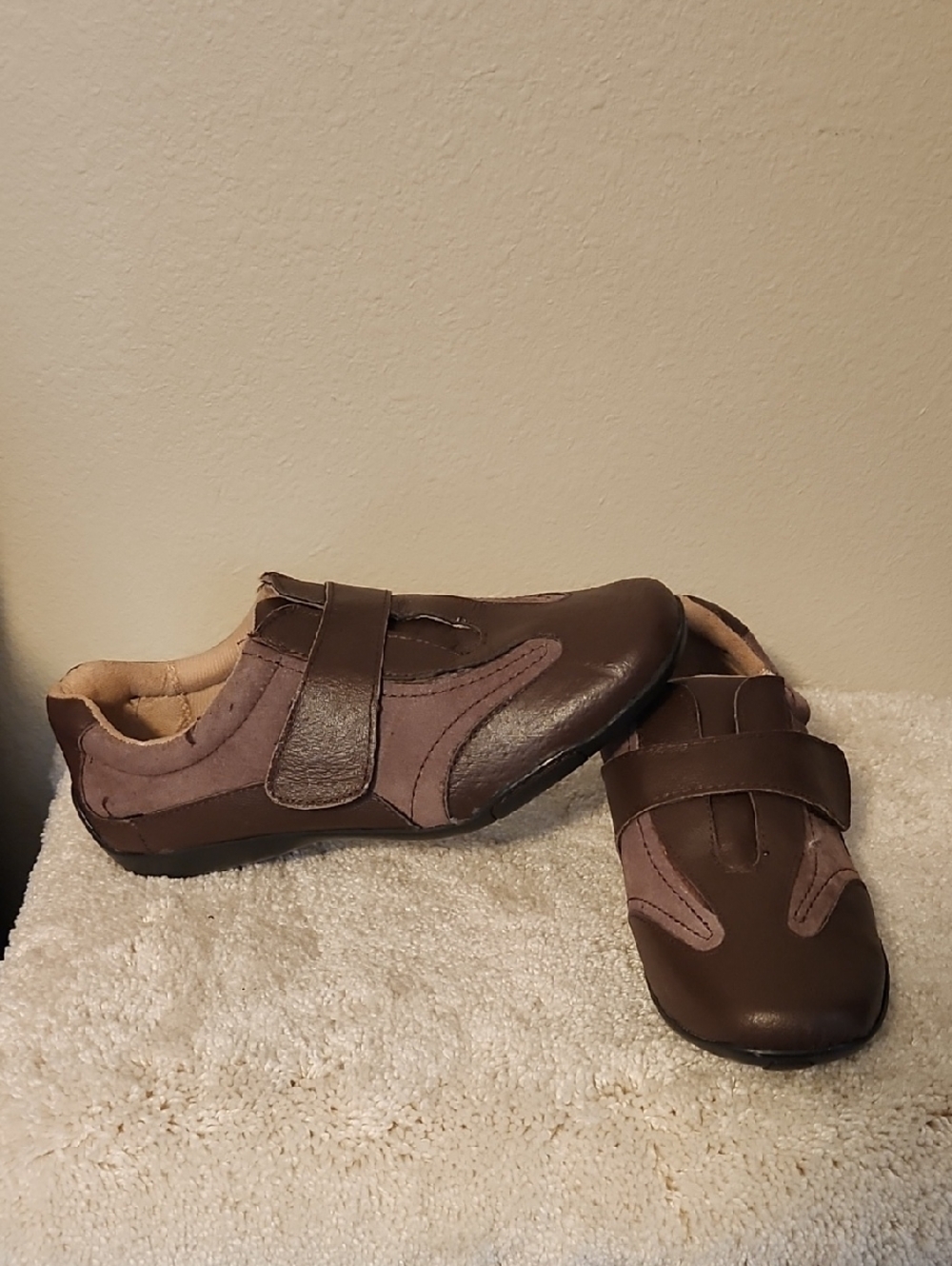 Dr. Scholl's Men's Brown and Taupe Slip-On Loafers
